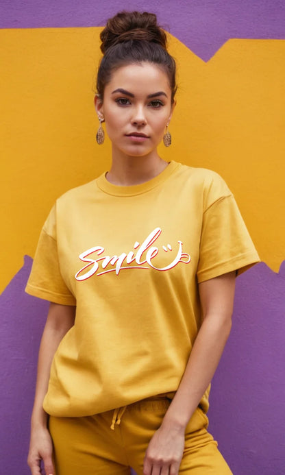 Smile Regular Crew Tee
