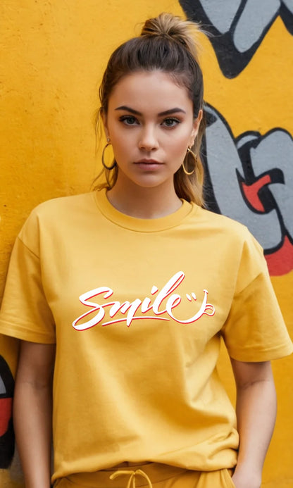 Smile Regular Crew Tee