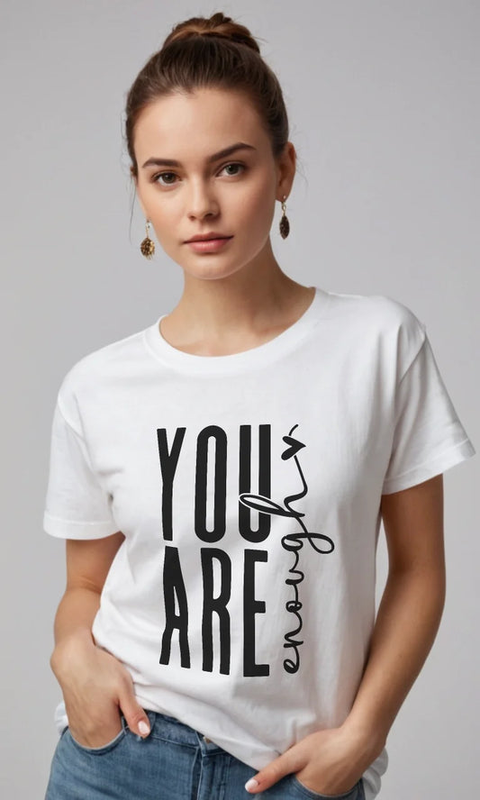 You Are Enough Regular Crew Tee