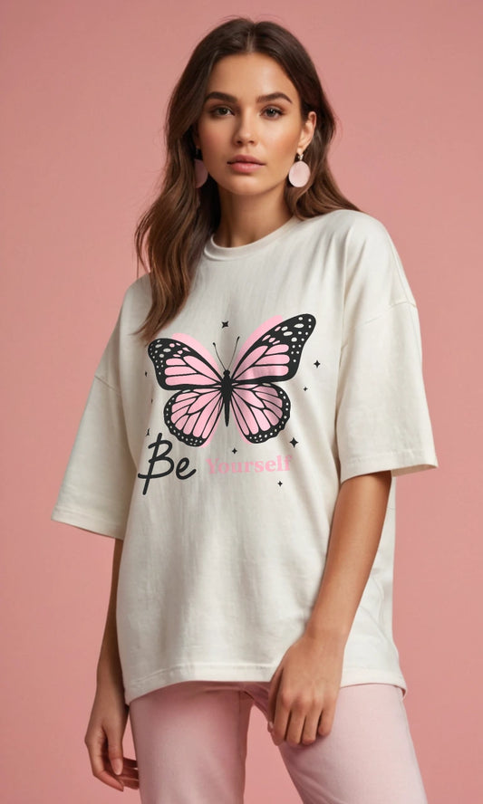 Be Yourself Oversized Tee