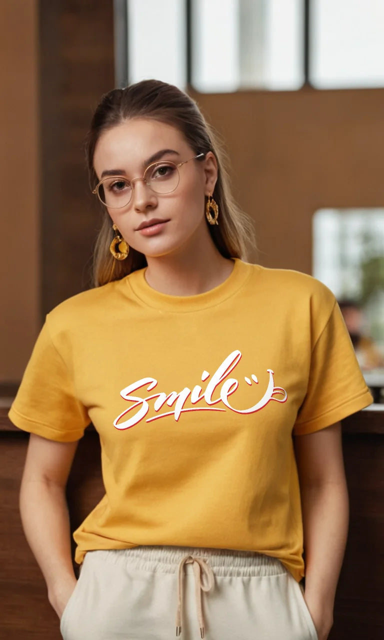 Smile Regular Crew Tee